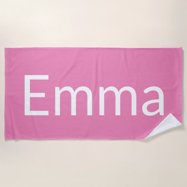 Emma Beach Towel (Front)