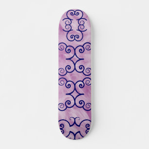 Emma Butterfly Scroll Designer Name Skateboard
