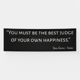 Emma By Jane Austen Quote I Banner