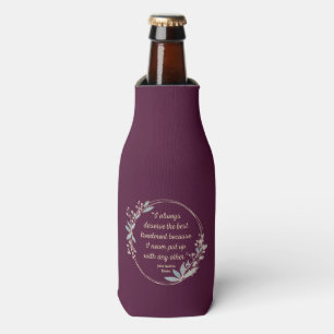 Emma By Jane Austen Quote II - Cute Style Bottle Cooler