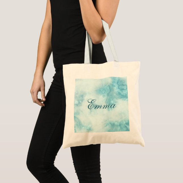 Emma Custom tote cloth canvas grocery bag (Front (Product))