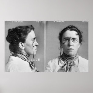 Emma Goldman - anarchist, 1911 Poster