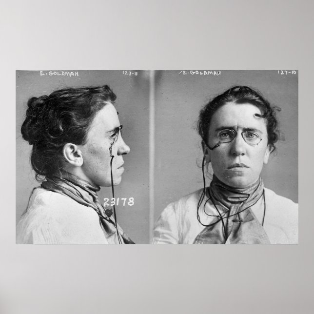 Emma Goldman - anarchist, 1911 Poster (Front)