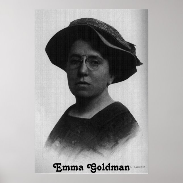 Emma Goldman poster (Front)