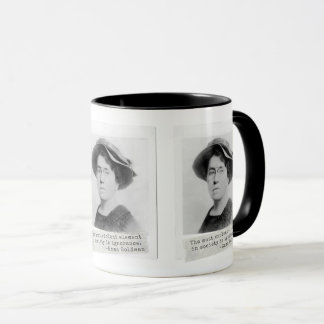 Emma Goldman Quote - Ignorance - Women's Activism Mug