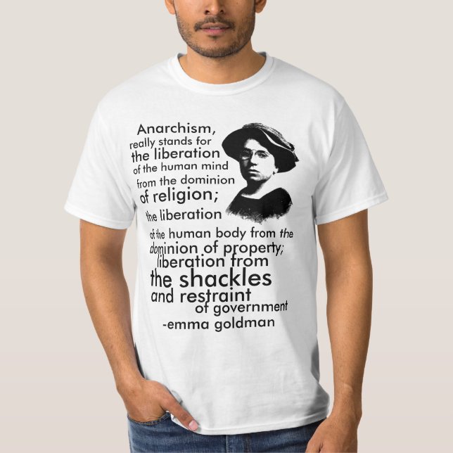 Emma Goldman quote T-Shirt (Front)