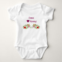 Emma Hearts Loves Mummy Twins Flowers Birds