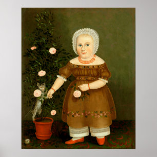 Emma Homan by John Bradley ~ c.1844 Poster