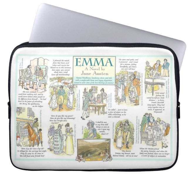 Emma Laptop Sleeve (Front)