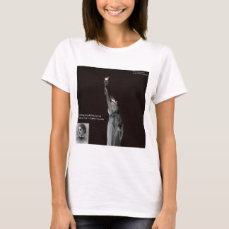 Emma Lazarus & Statue Of Liberty Gifts & Cards T-Shirt