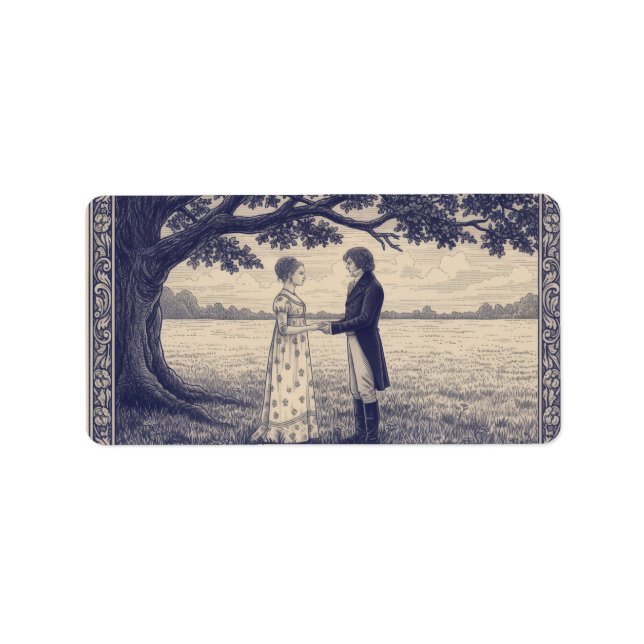 Emma & Mr. Knightley Label (Front)