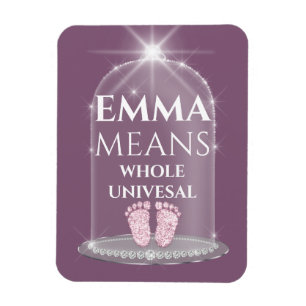 Emma Name Meaning New Baby Girl Magnet