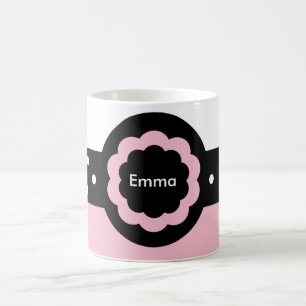 Emma Pink and White Dotted Mug : 369