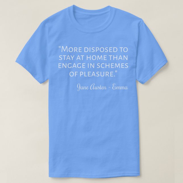 Emma Quote IV Classic Style T-Shirt (Design Front)