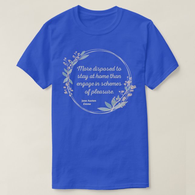 Emma Quote IV Cute Style T-Shirt (Design Front)