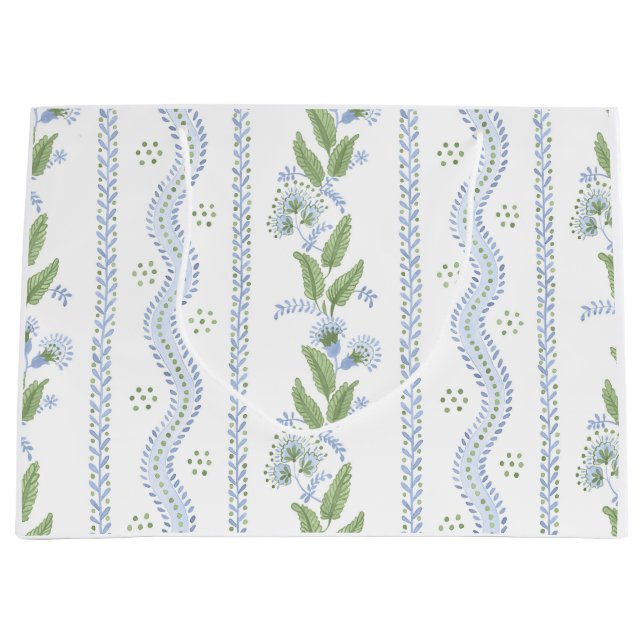 Emma Stripe Gift Bag (Front)