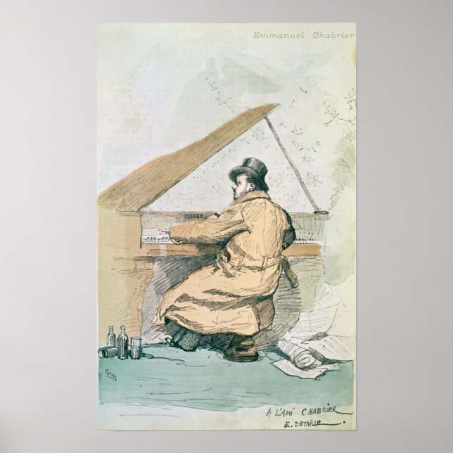 Emmanuel Chabrier Poster (Front)