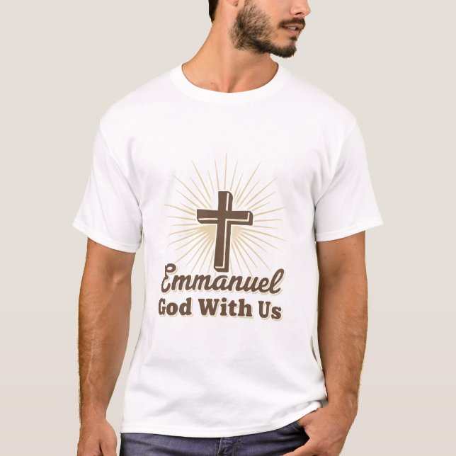 Emmanuel God With Us T-Shirt (Front)