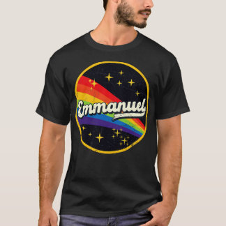 Emmanuel Rainbow In Space Vintage GrungeStyle T-Shirt
