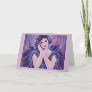 Emmanuelle angel greeting card by Renee Lavoie
