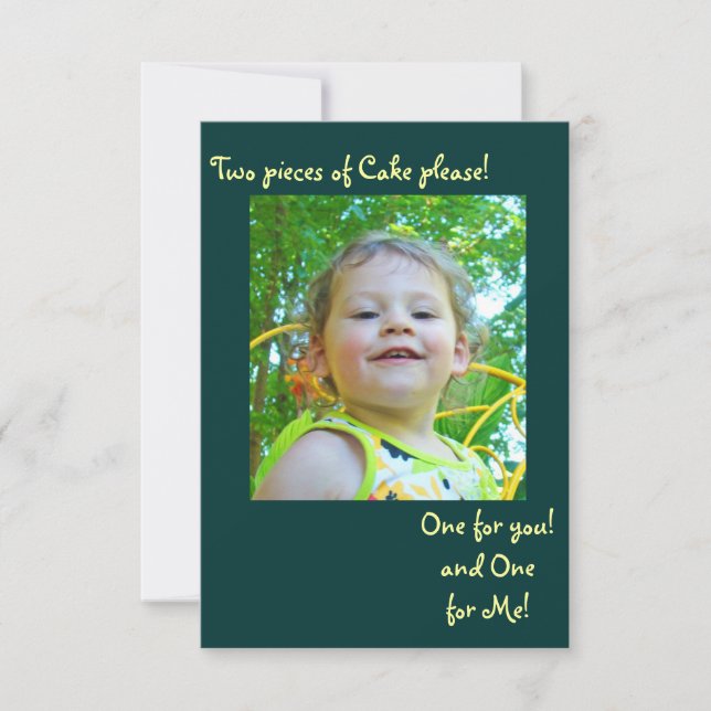 Emma's 2nd bday invitation #2 (Front)