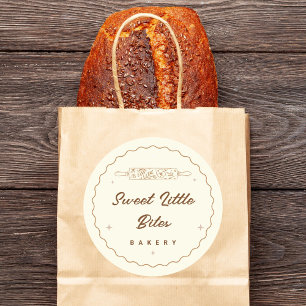 Emma's Bakery Custom Classic Round Sticker