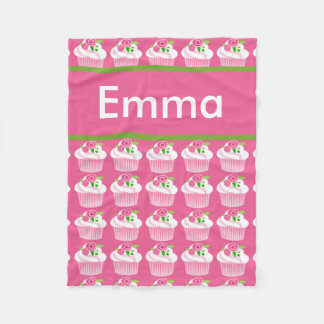 Emma's Personalised Cupcake Blanket