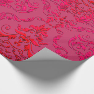 Emma's Sunday Afternoon Damask Wrapping Paper