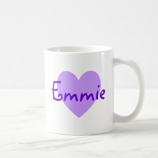 Emmie in Purple Coffee Mug (Right)