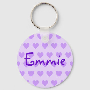 Emmie in Purple Key Ring