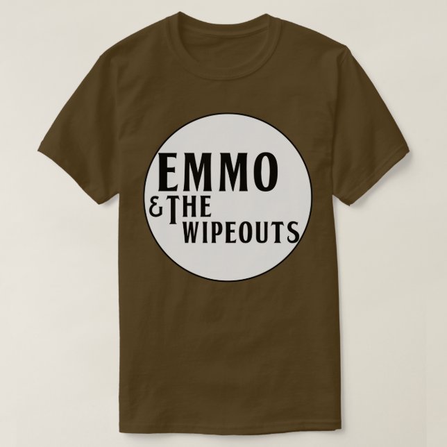 Emmo and the Wipeouts  White version  T-Shirt (Design Front)