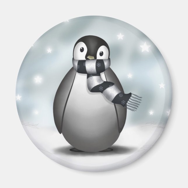 Emmy the Emperor Penguin - Magnet (Front)