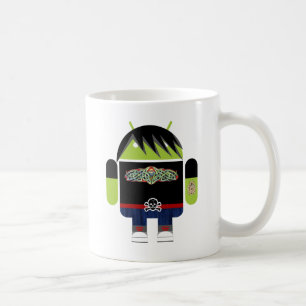 Emo Andy the Android Coffee Mug