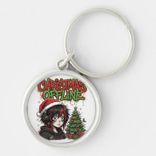 Emo Anime Christmas Keychain Punk Girls Gift