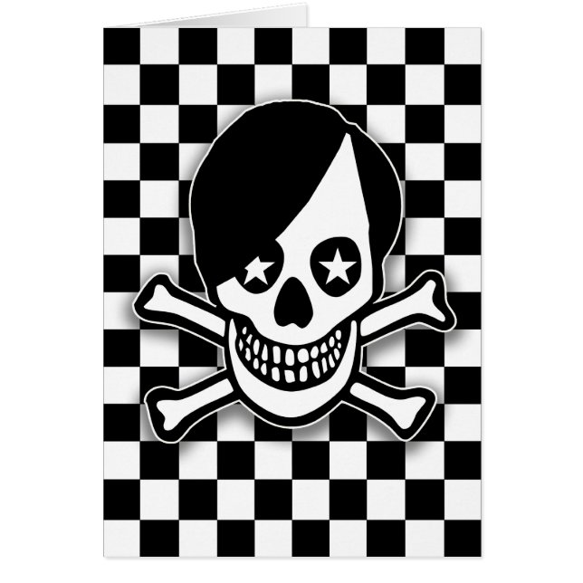 Emo Boy Card (Front)