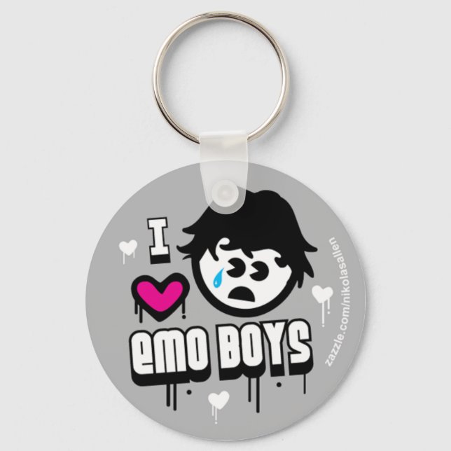 EMO BOYS! KEY RING (Front)