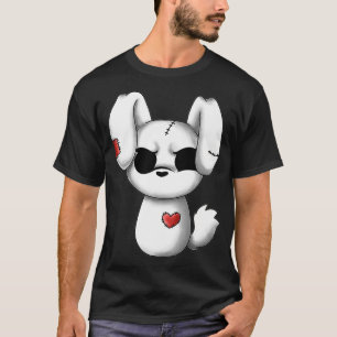 Emo Chibi  Kawaii Easter Goth Emo Bunny Premium  T-Shirt