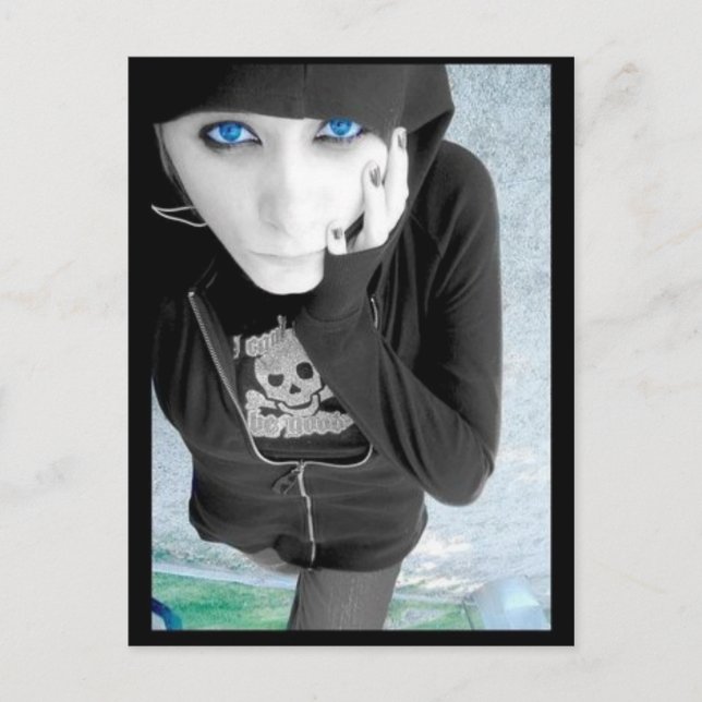Emo Child Postcard (Front)