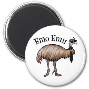 Emo Emu Magnet