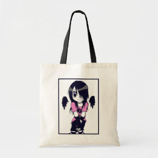 Emo Girl Tote Bag