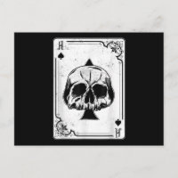 Emo Gothic And Punk Ace of Spades Poker Game