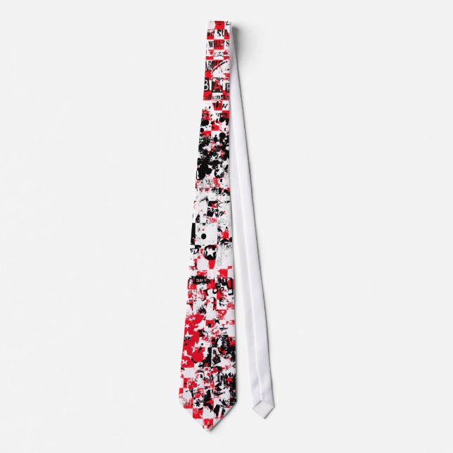 Emo Grunge Tie (Front)
