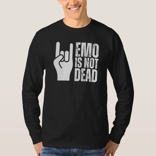 EMO IS NOT DEAD It Was Never Just A Phase, It's A  T-Shirt (Front)