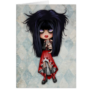 Emo Kitty Card