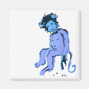 emo monkey ink magnet