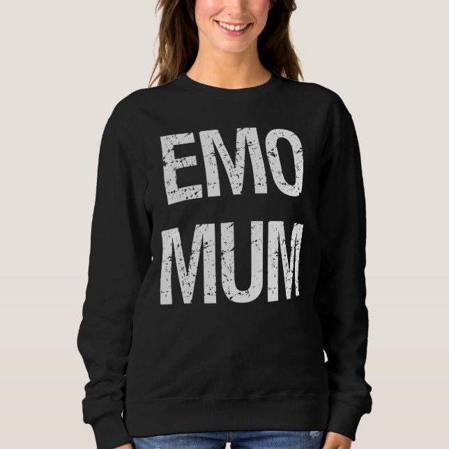 emo mum is not dead Classic Sweatshirt (Front)