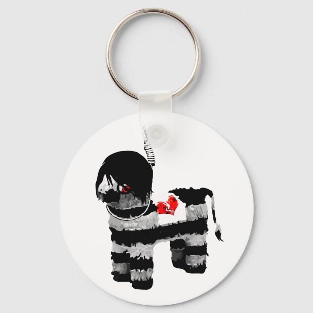 emo pinata key ring (Front)