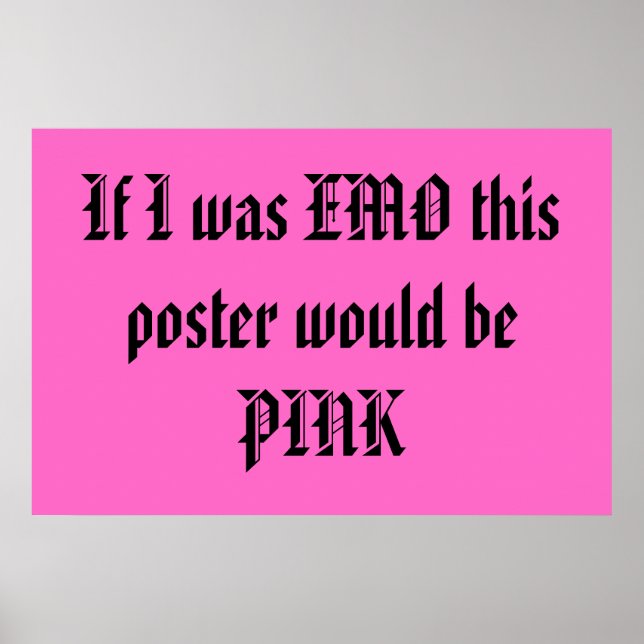 EMO POSTER (Front)