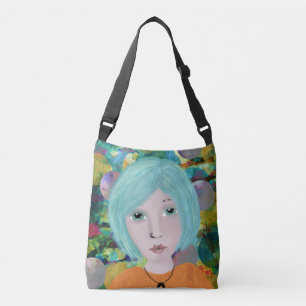 EMO PUNK GIRL ALL OVER PRINT TOTE
