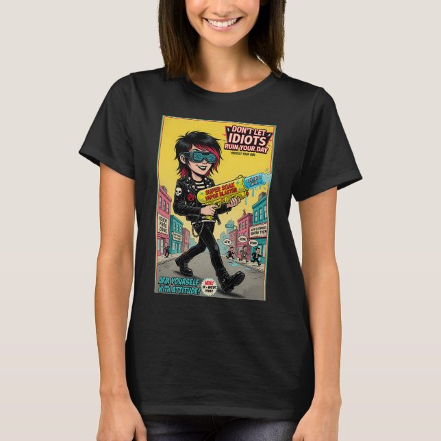 Emo Punk Retro T-Shirt (Front)